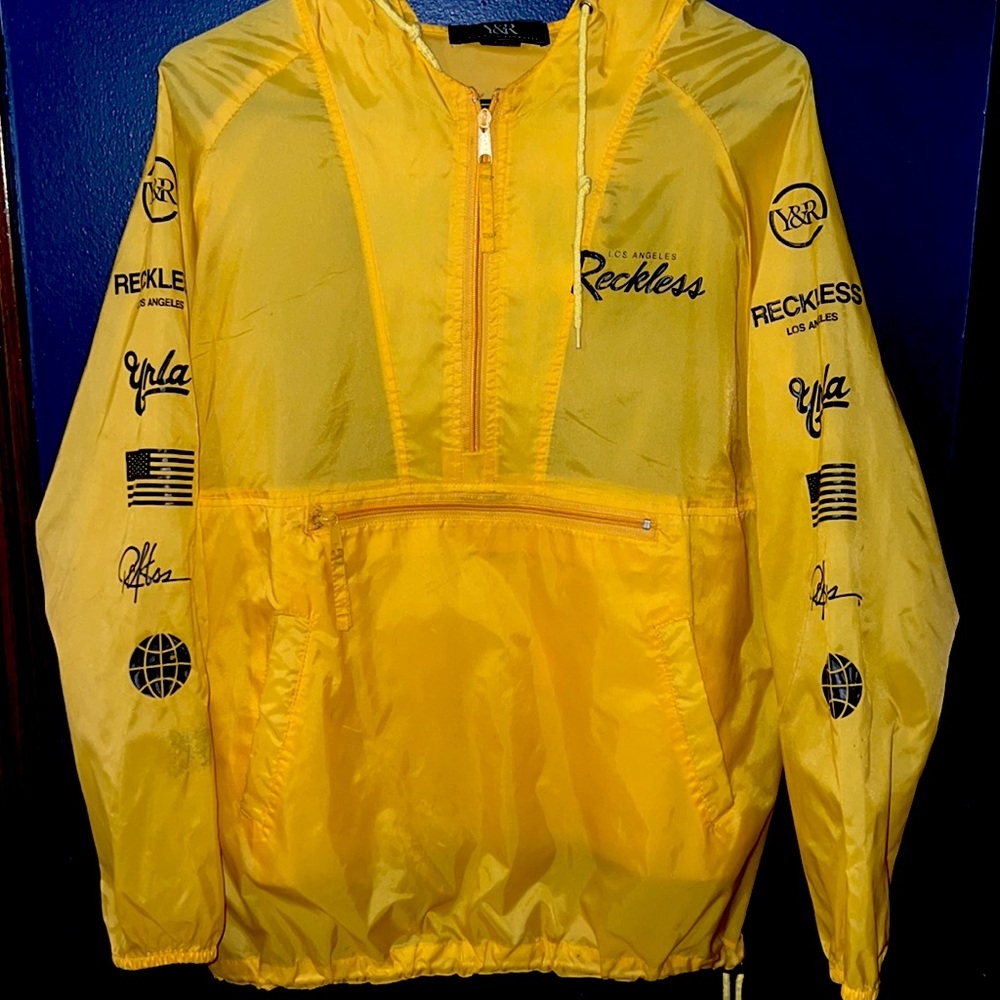Young & Reckless 3/4 Zip Pullover Windbreaker